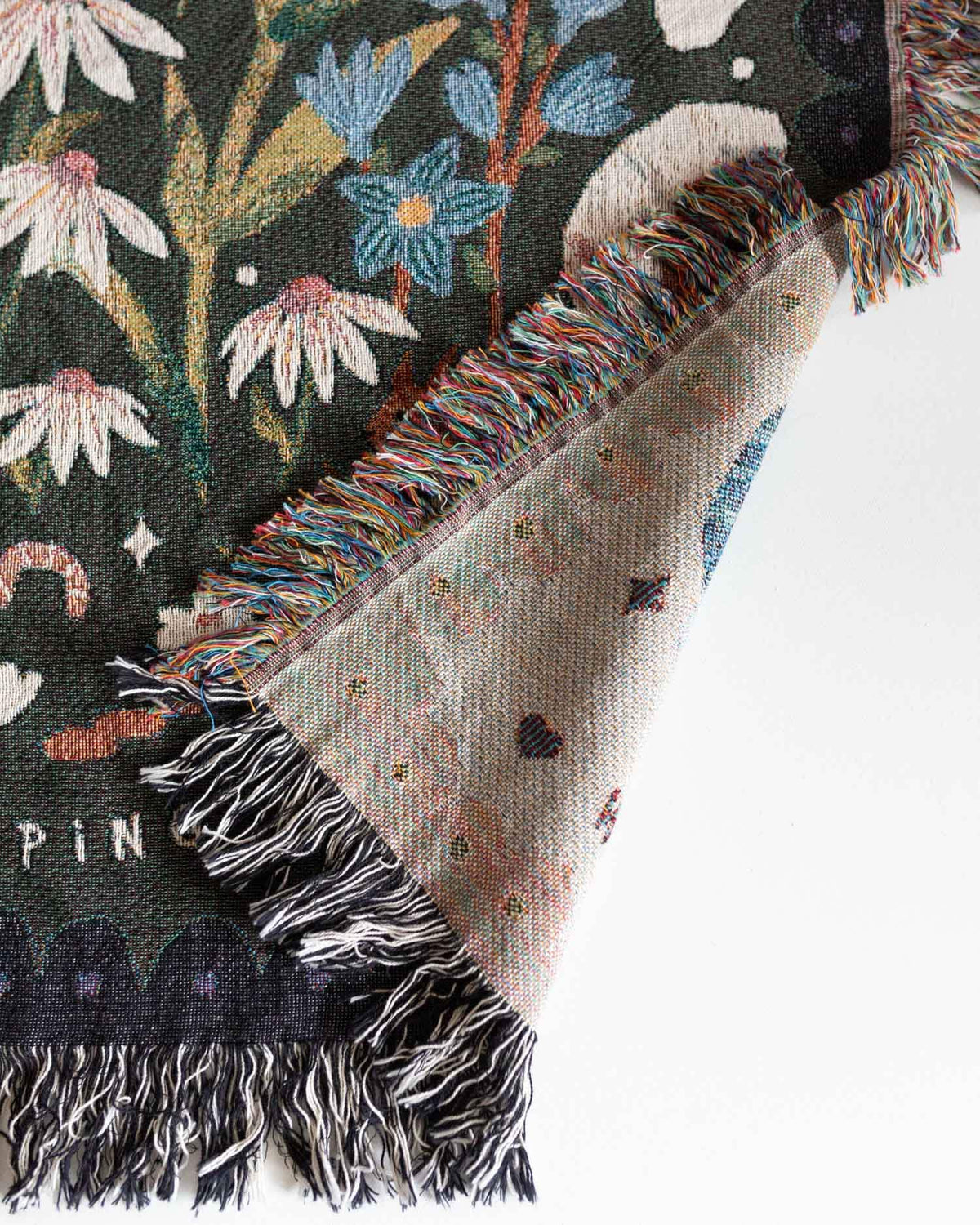 Mother's Day Rose Woven Throw