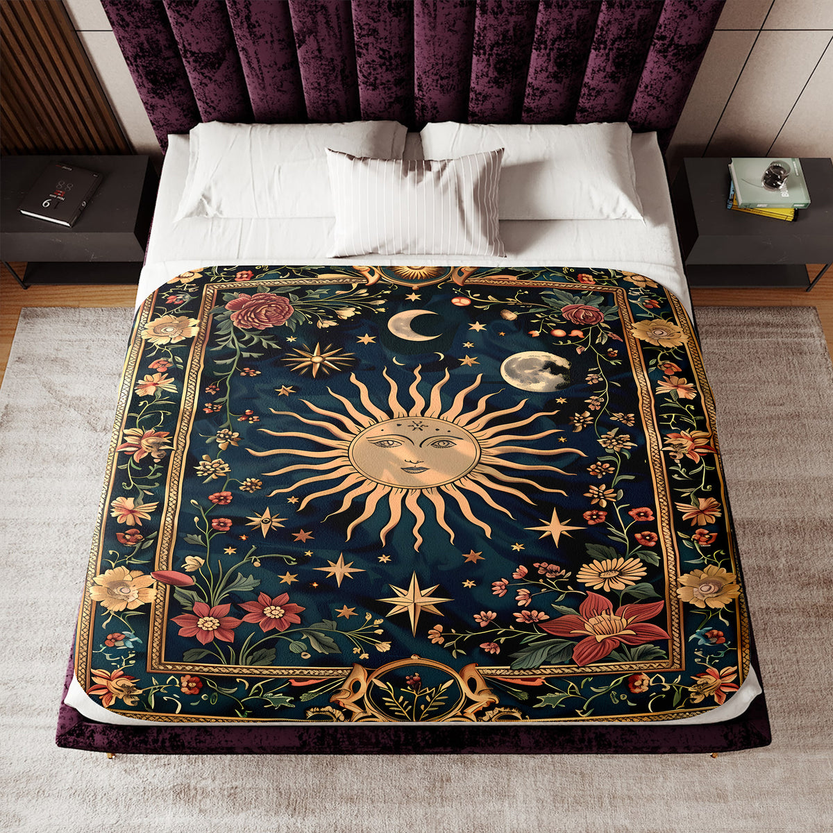 Tarot Sun Woven Blanket