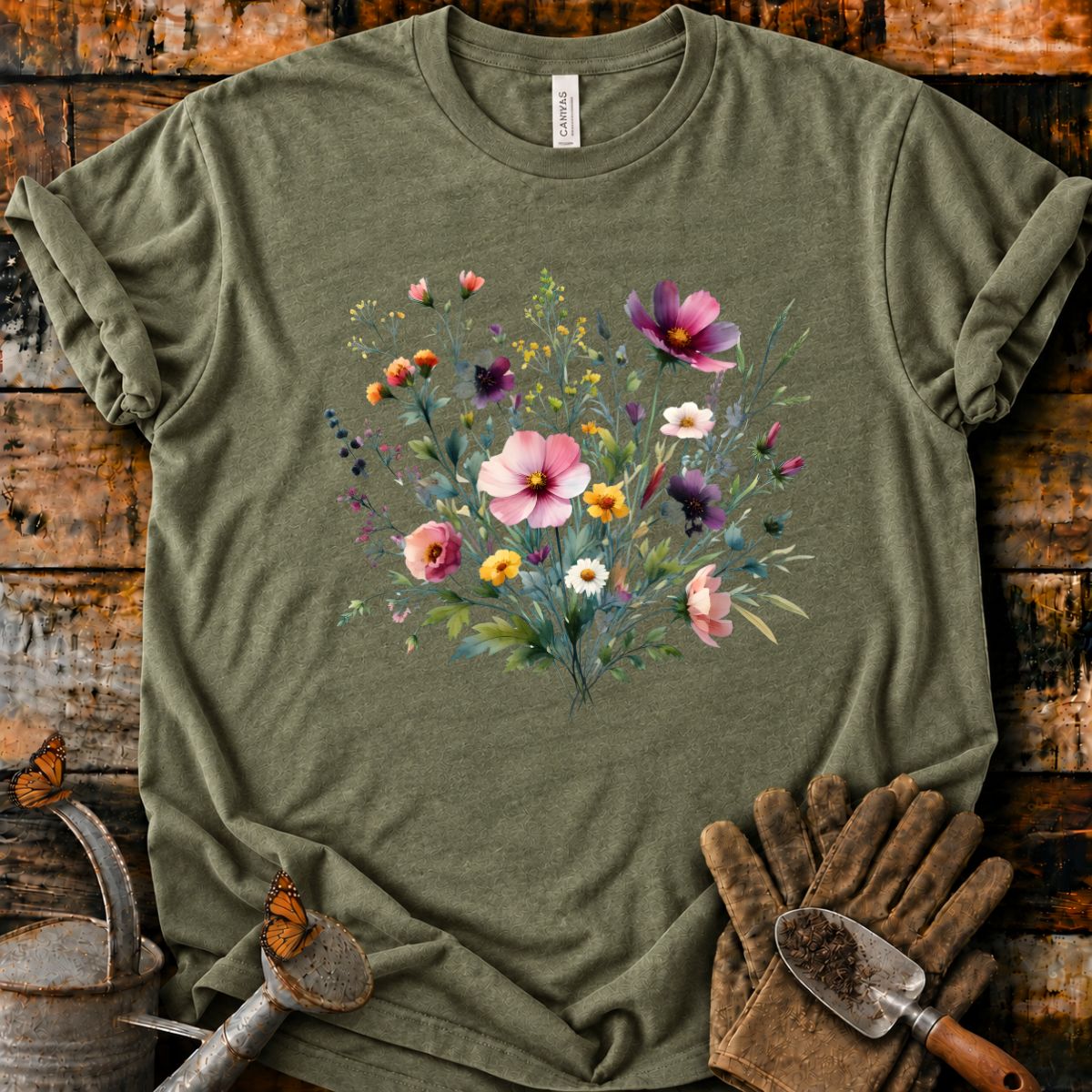 Wildflowers Art T-Shirt
