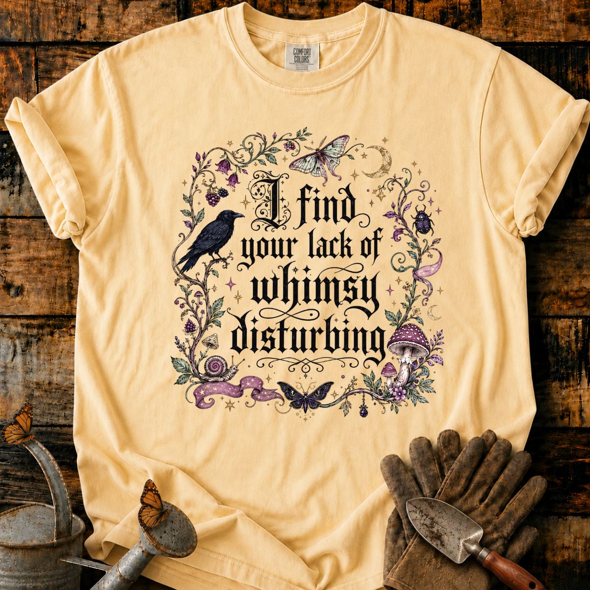 Whimsy Amongst Botanical Shadows T-Shirt