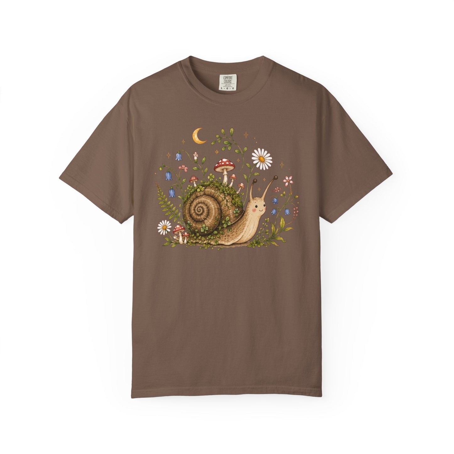Blooming at My Own Pace Snail T-Shirt