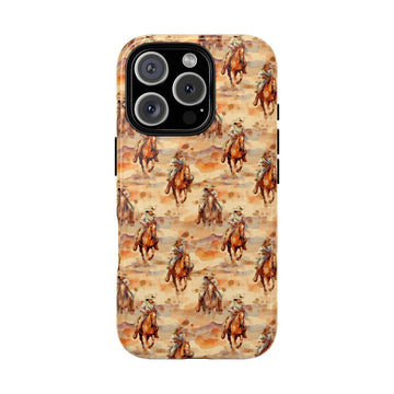 Western Horse Pattern MagSafe Case