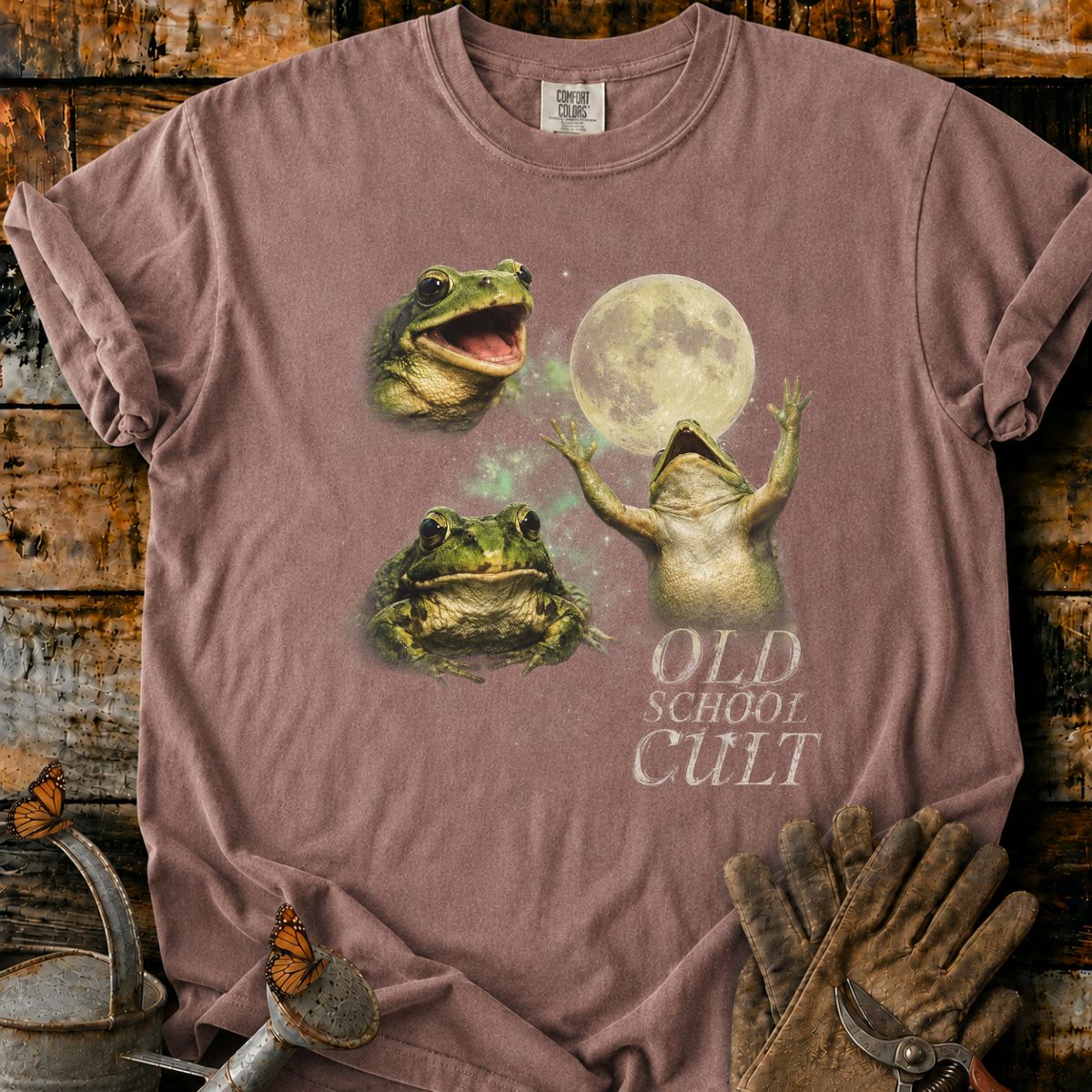Frog Cult Beneath the Moon T-Shirt