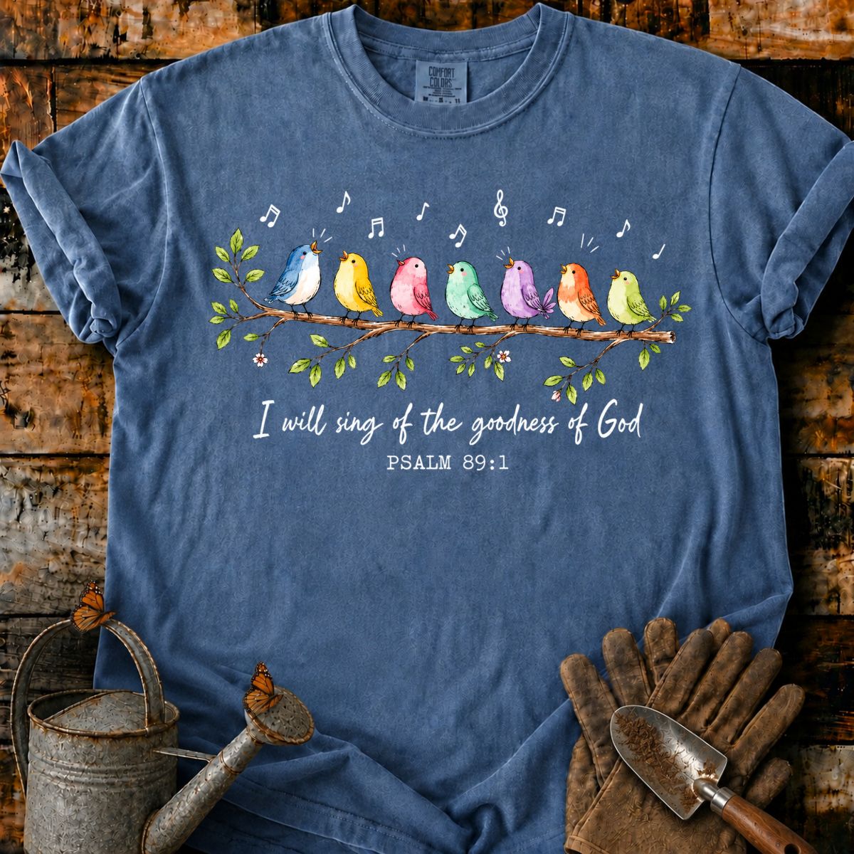 Singing Birds on a Branch T-Shirt