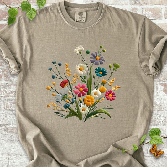 Wildflowers Art T-Shirt