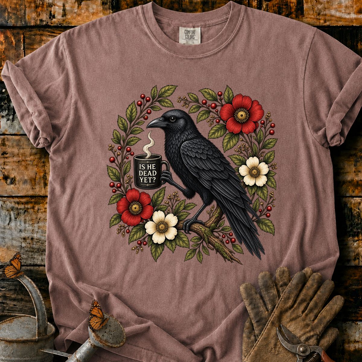 Entschuldigen Sie, der Vogelfutterautomat ist leer T-Shirt
