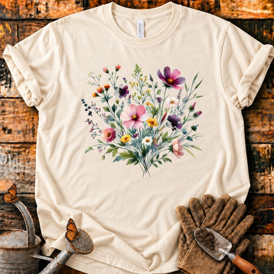 Wildflowers Art T-Shirt