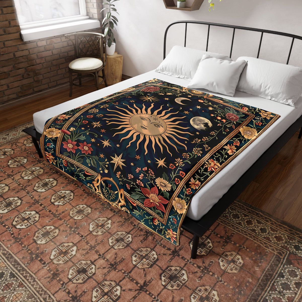 Tarot Sun Woven Blanket