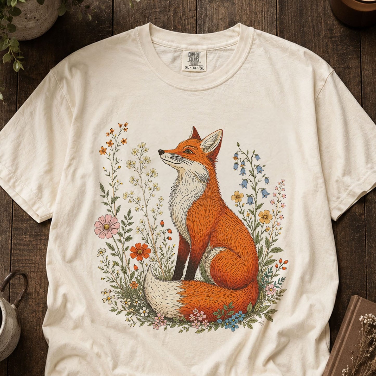 Fox in the Meadow T-Shirt