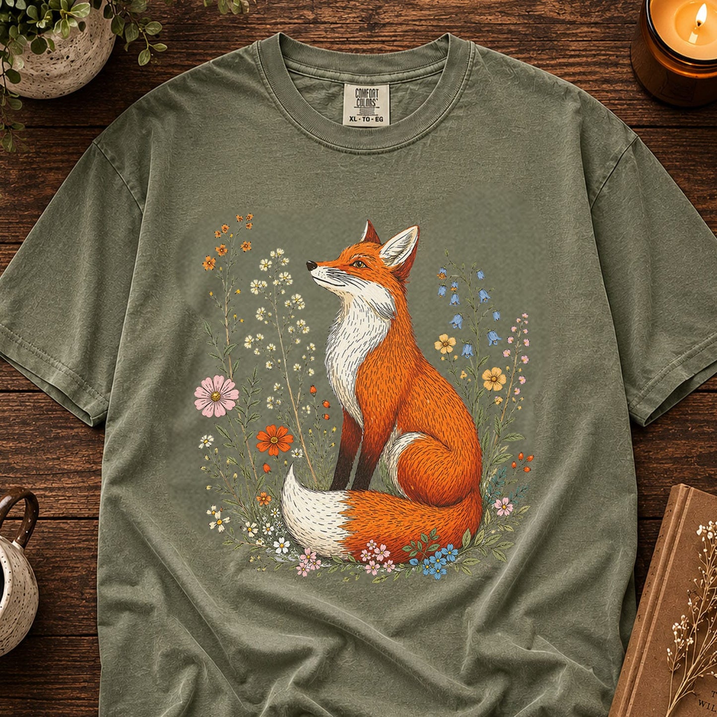 Fox in the Meadow T-Shirt