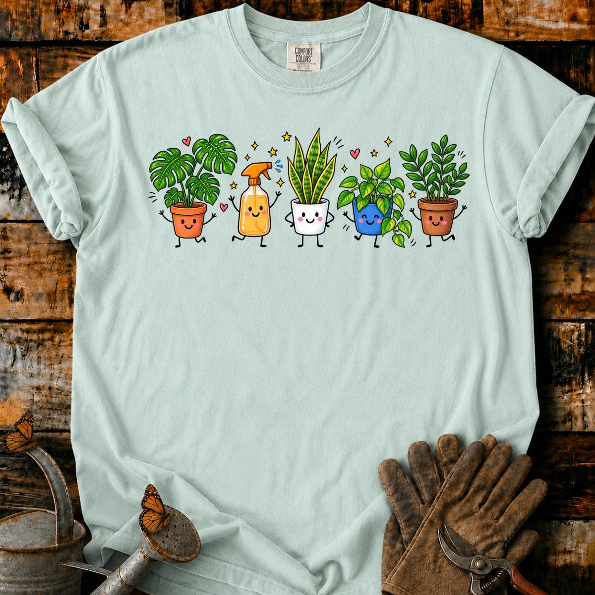 Cute Plants Pot T-Shirt