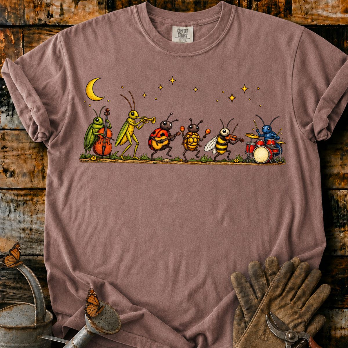 Midnight Bug Band T-Shirt
