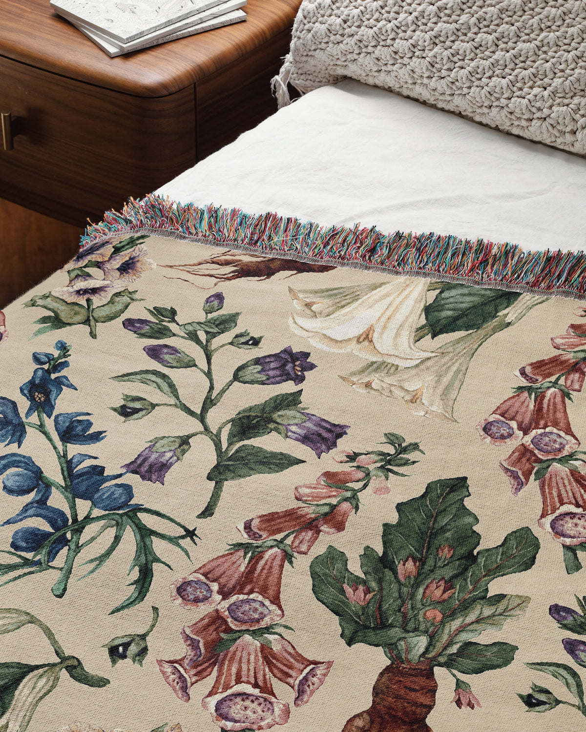Poison Garden Woven Blanket