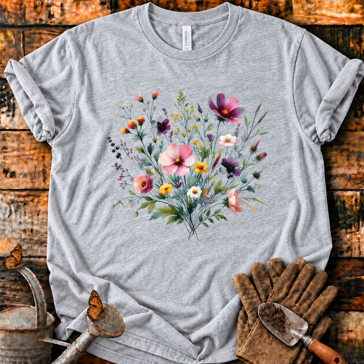 Wildflowers Art T-Shirt