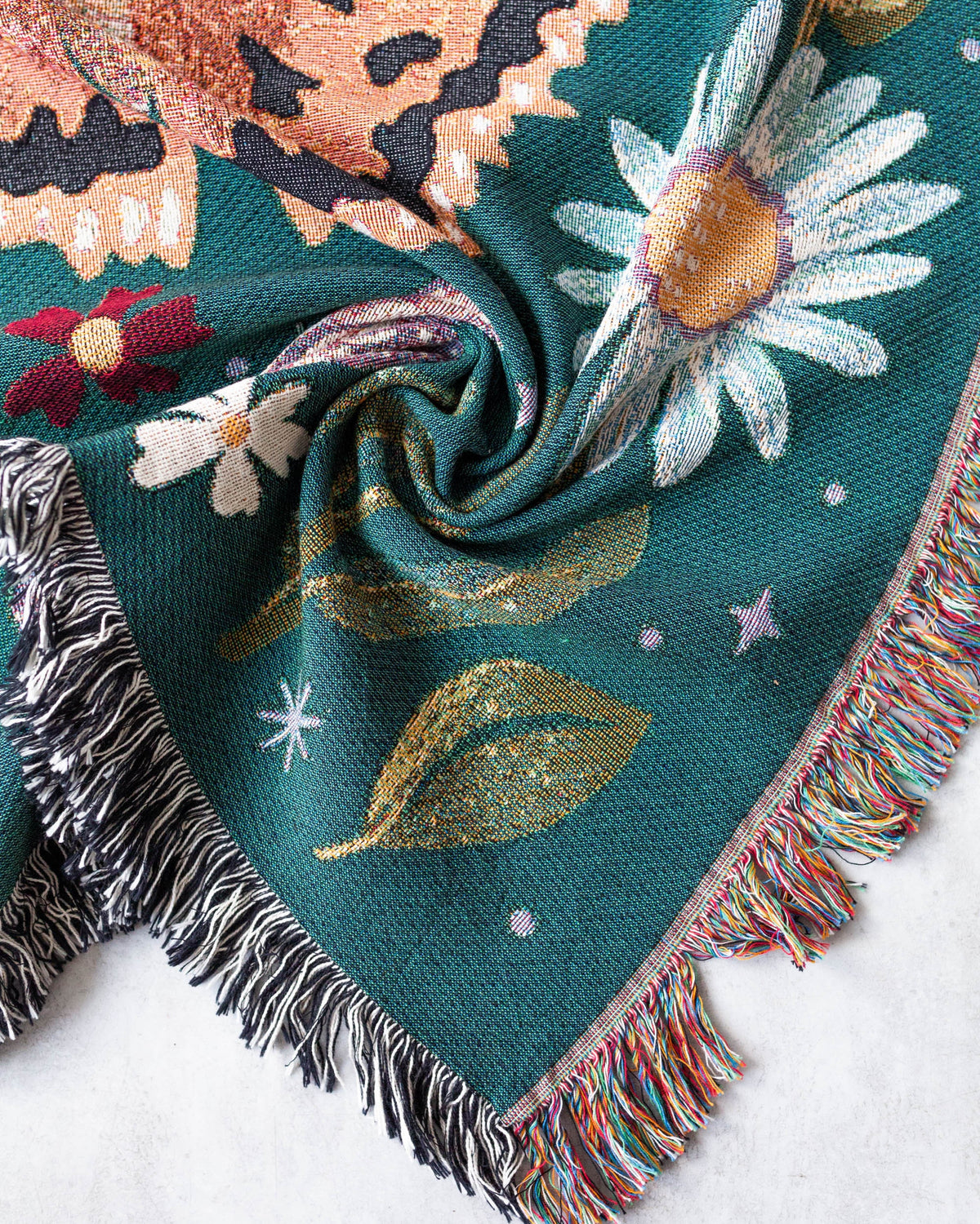 Mom Butterfly Garden Woven Blanket