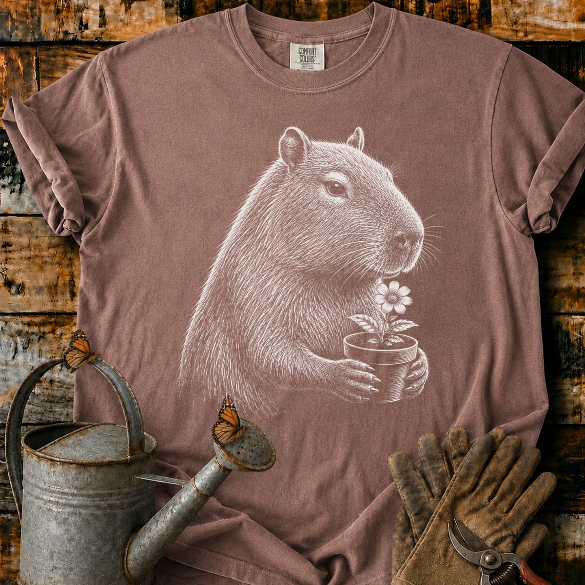 Entschuldigen Sie, der Vogelfutterautomat ist leer T-Shirt
