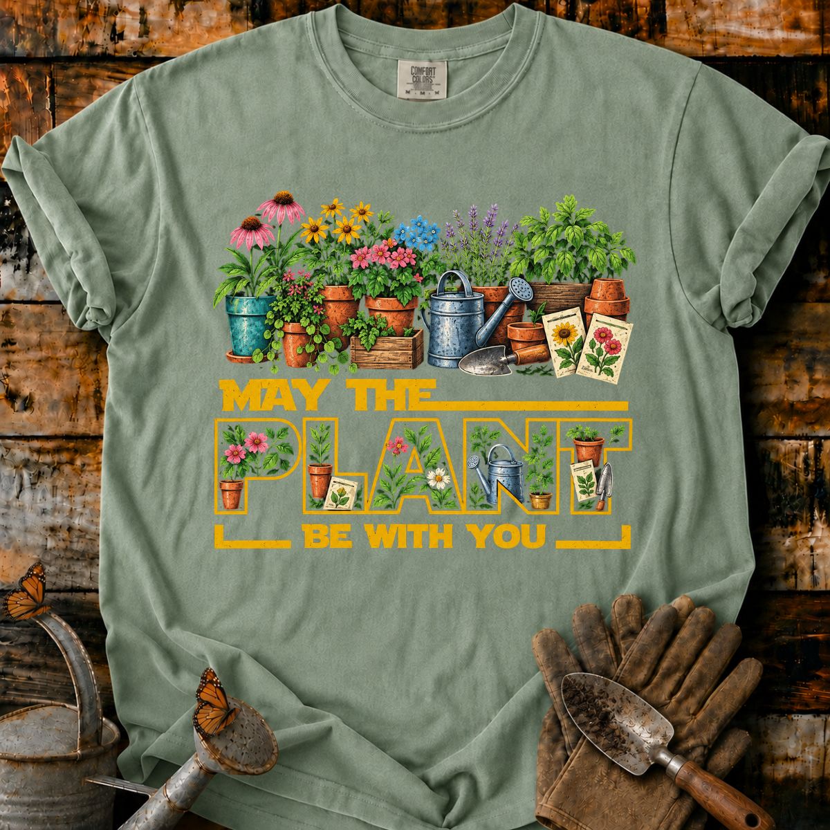 Entschuldigen Sie, der Vogelfutterautomat ist leer T-Shirt