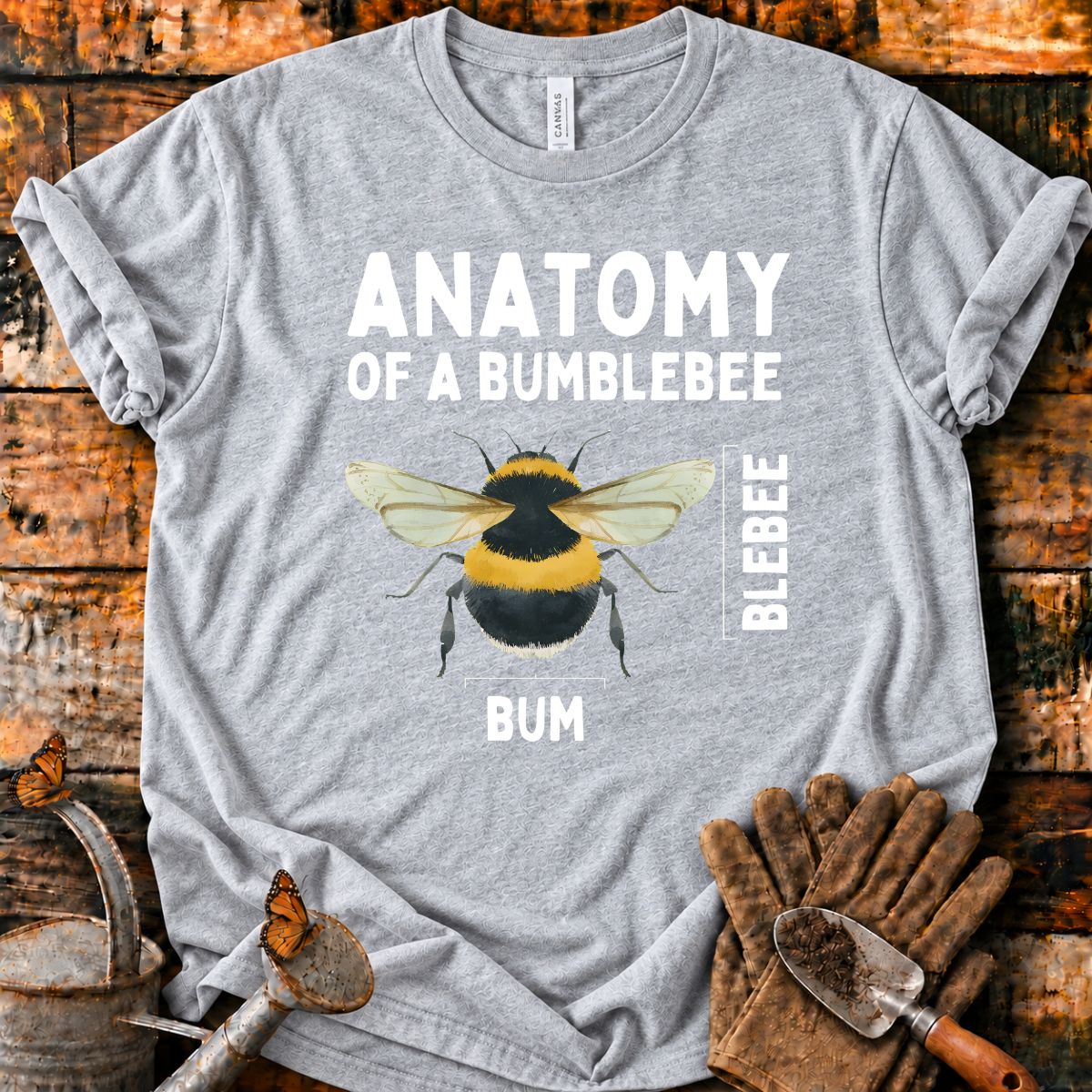 Anatomy of a Bumblebee T-Shirt