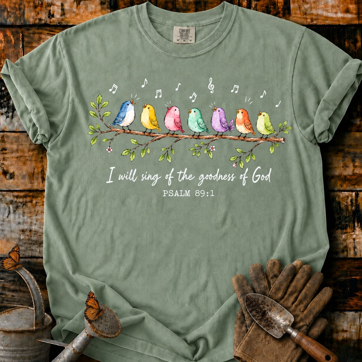 Singing Birds on a Branch T-Shirt