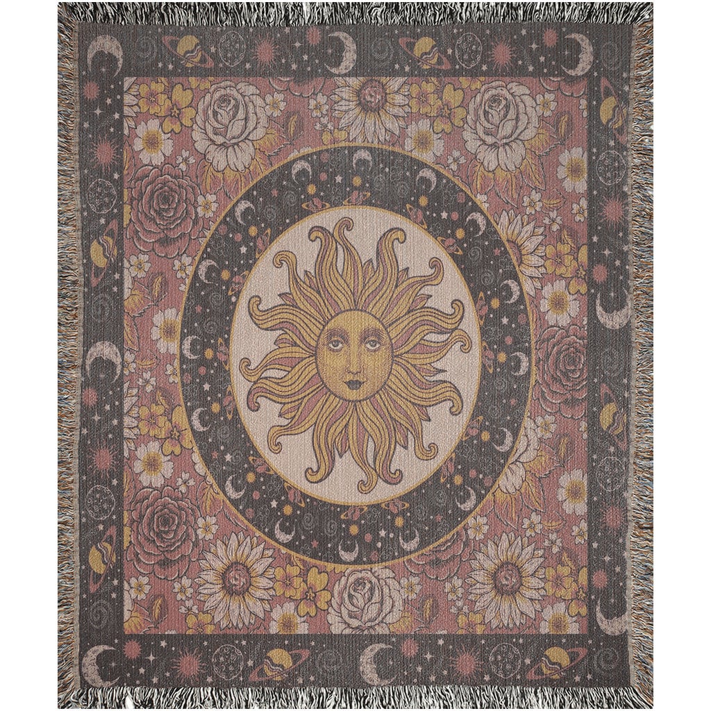 Tarot Sun Woven Blanket