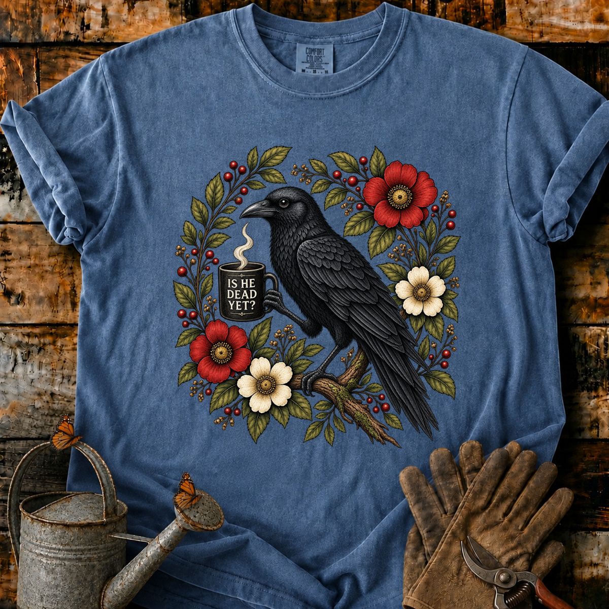 Entschuldigen Sie, der Vogelfutterautomat ist leer T-Shirt