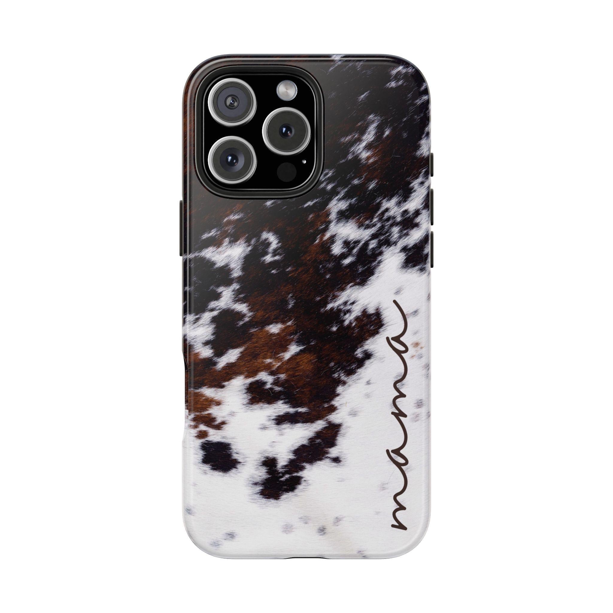 Cowhide Mama Phone Case