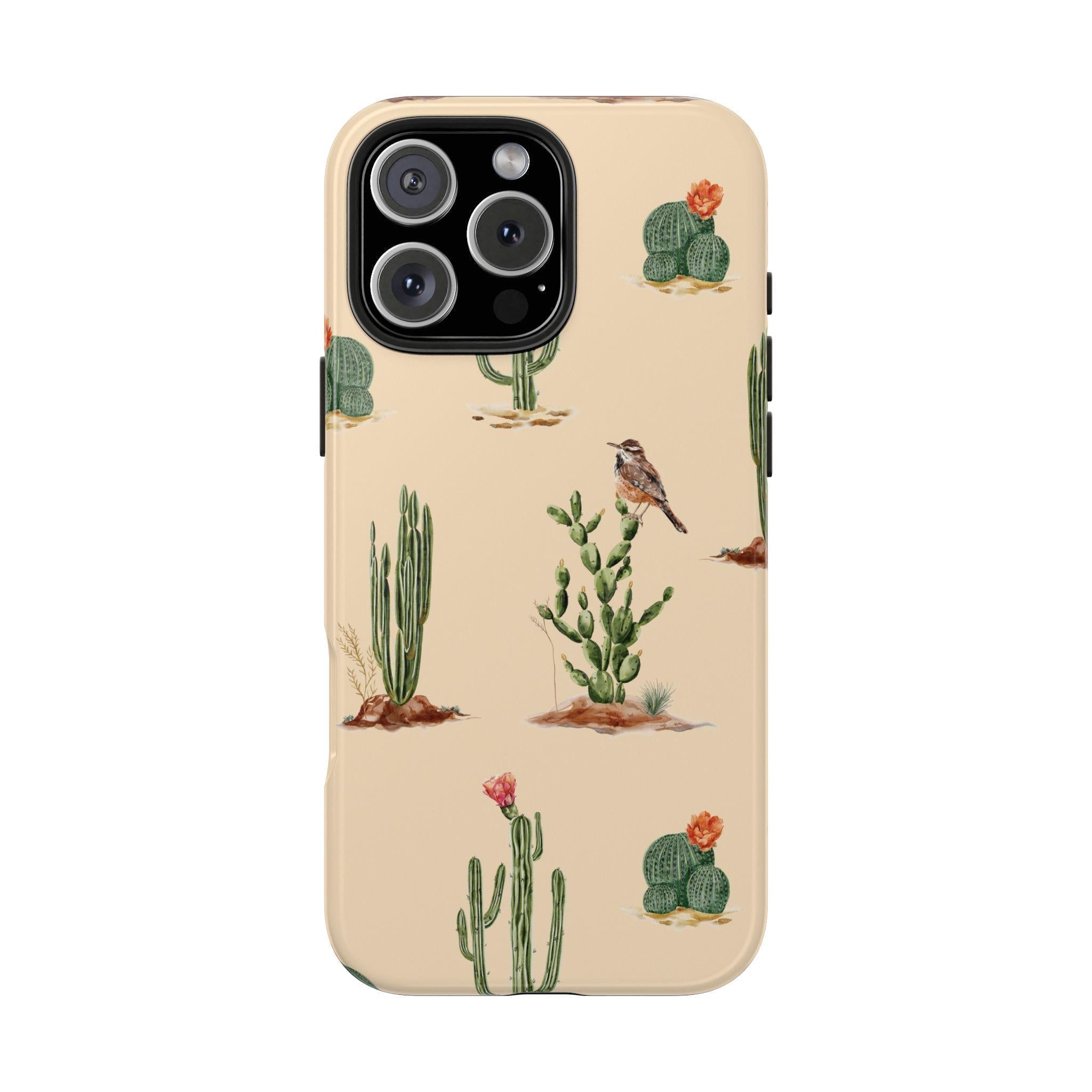 Western Cactus Phone Case