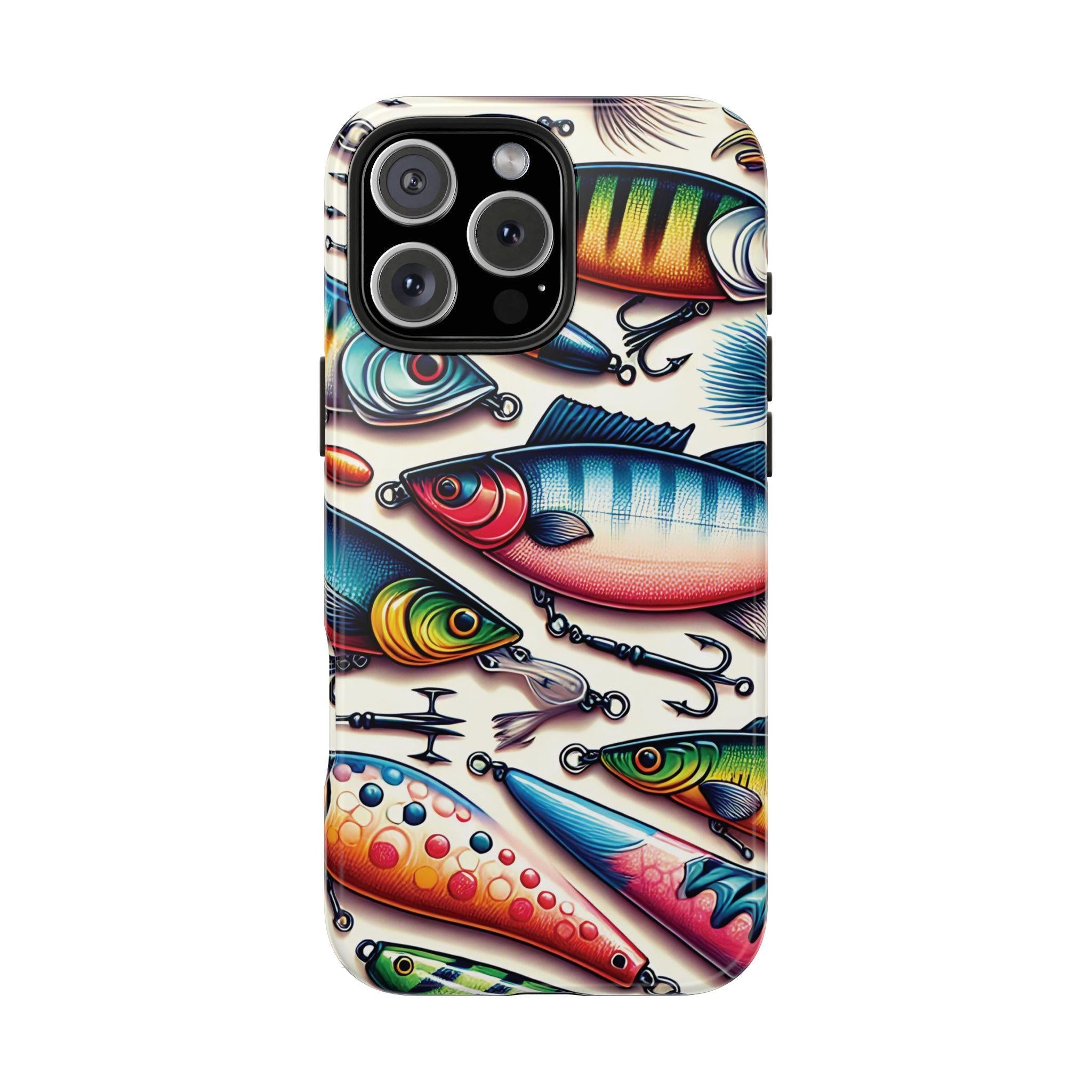 Colorful Fishing Lures Phone Case