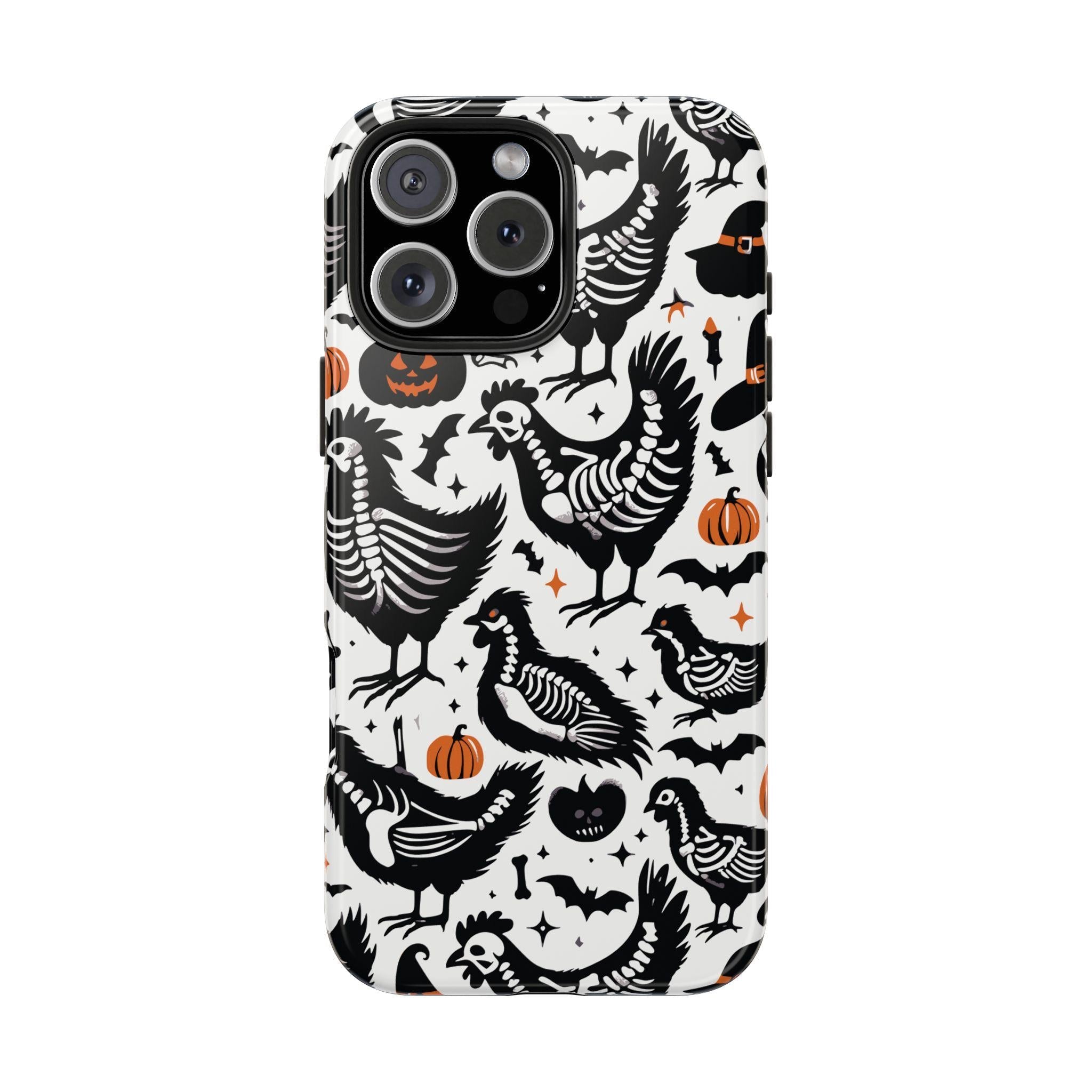 Skeleton Chickens Phone Case
