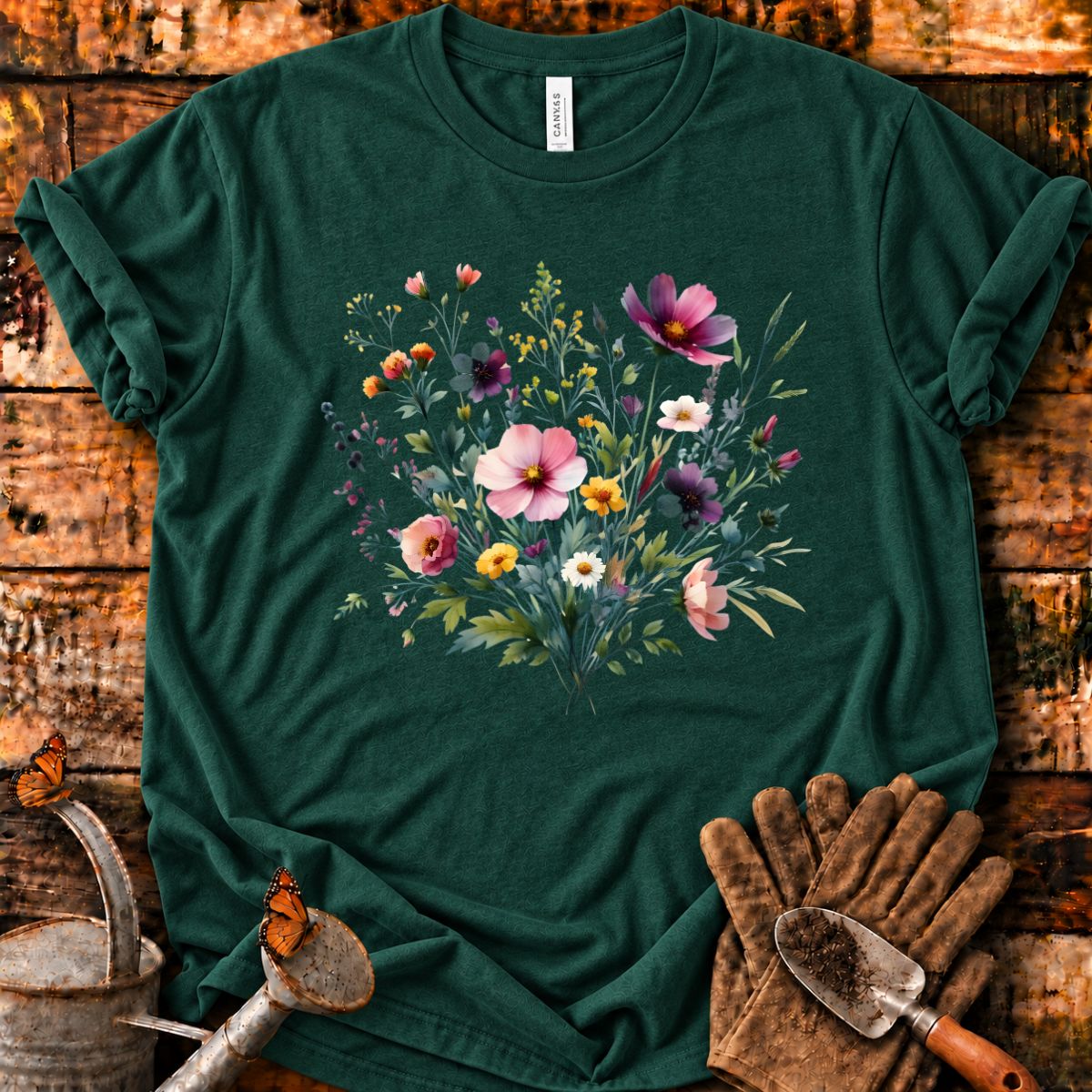 Wildflowers Art T-Shirt