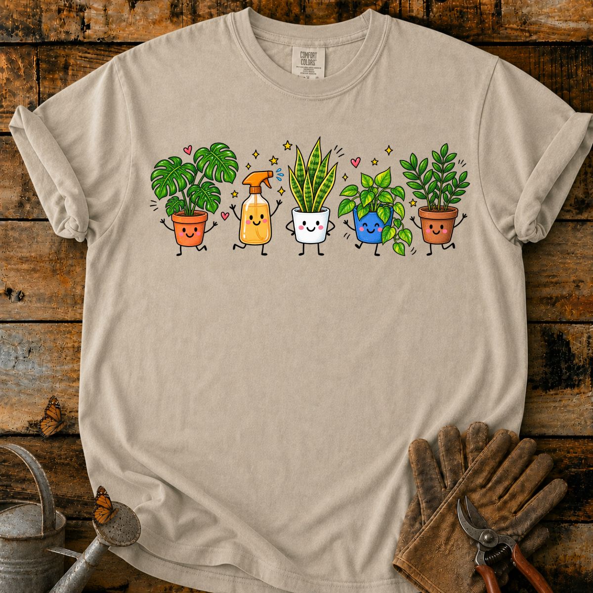 Cute Plants Pot T-Shirt