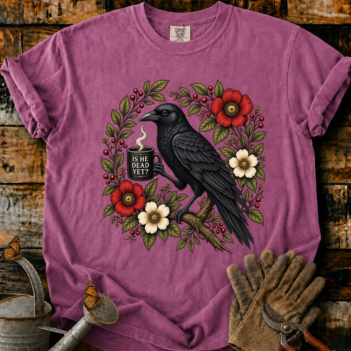Entschuldigen Sie, der Vogelfutterautomat ist leer T-Shirt