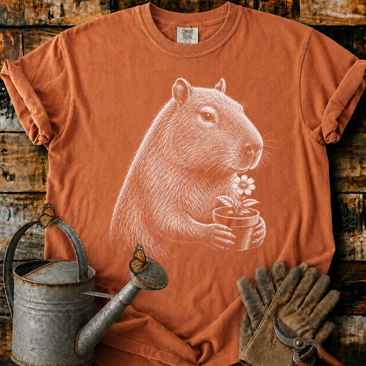 Entschuldigen Sie, der Vogelfutterautomat ist leer T-Shirt
