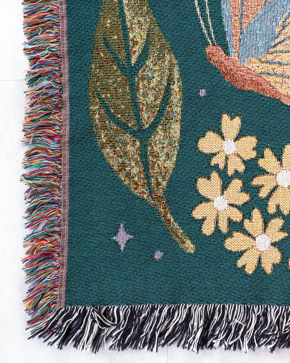Mom Butterfly Garden Woven Blanket