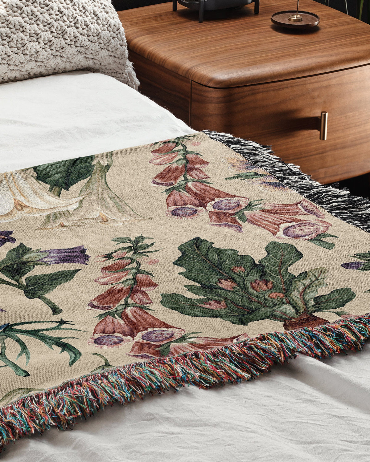 Poison Garden Woven Blanket