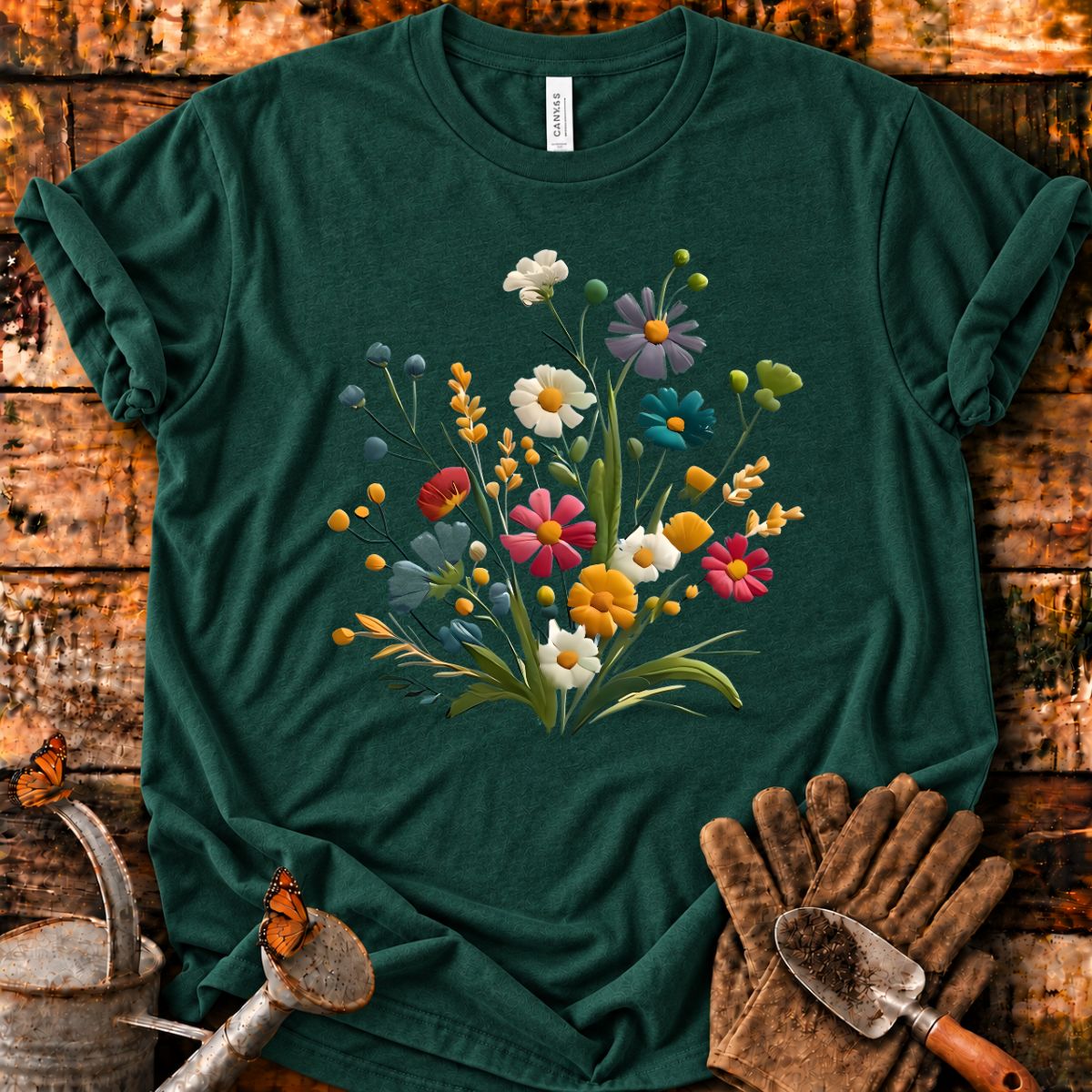 Wildflowers Art T-Shirt