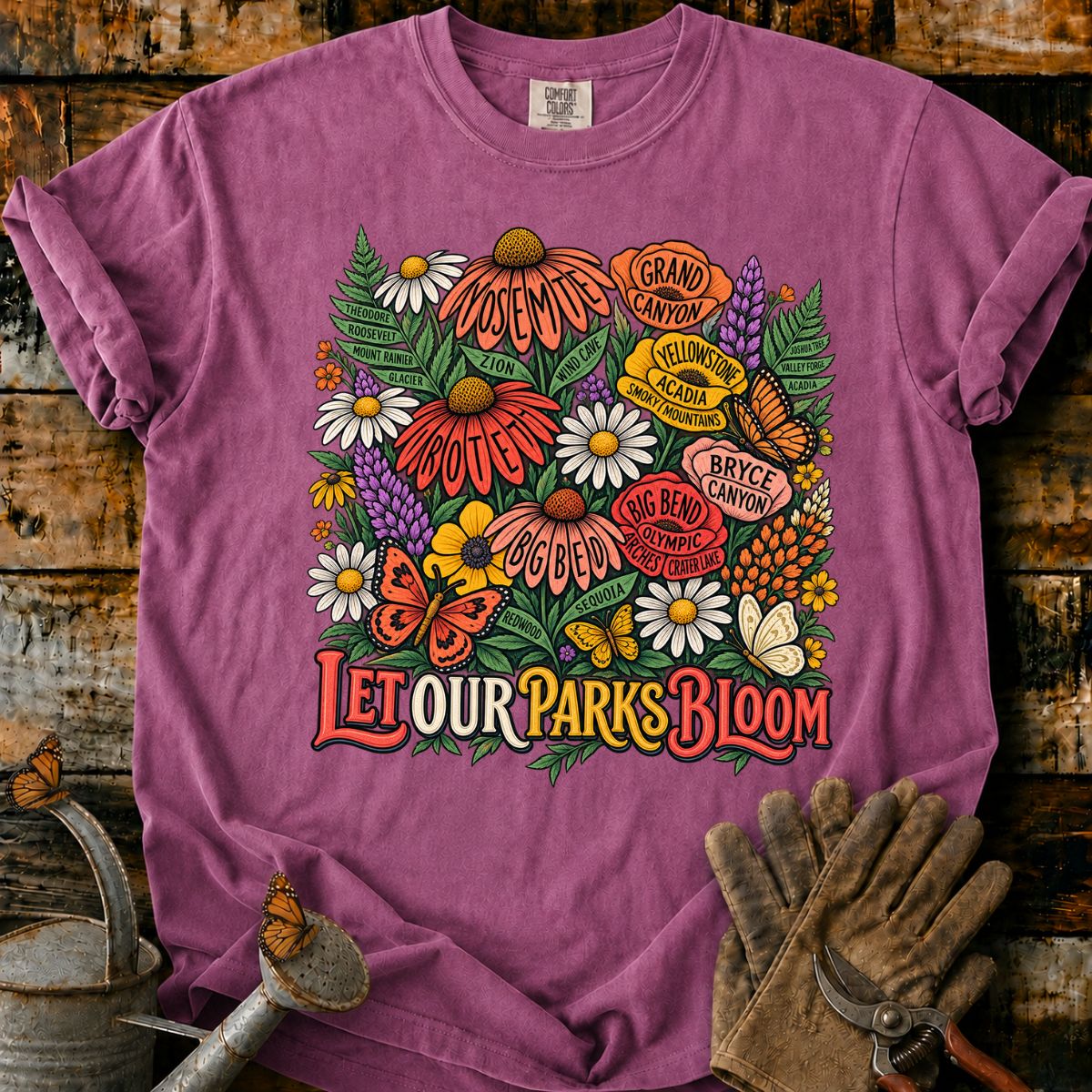 Let Our Parks Bloom T-Shirt