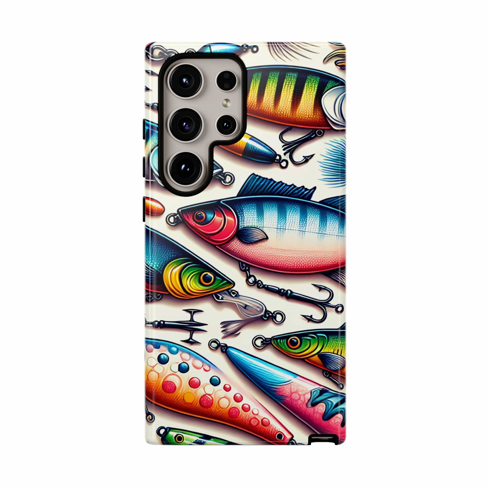 Colorful Fishing Lures Phone Case