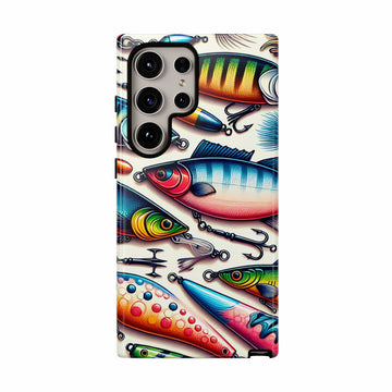 Colorful Fishing Lures Phone Case