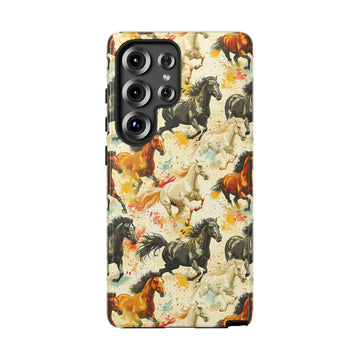 Painted Horses Phone Case