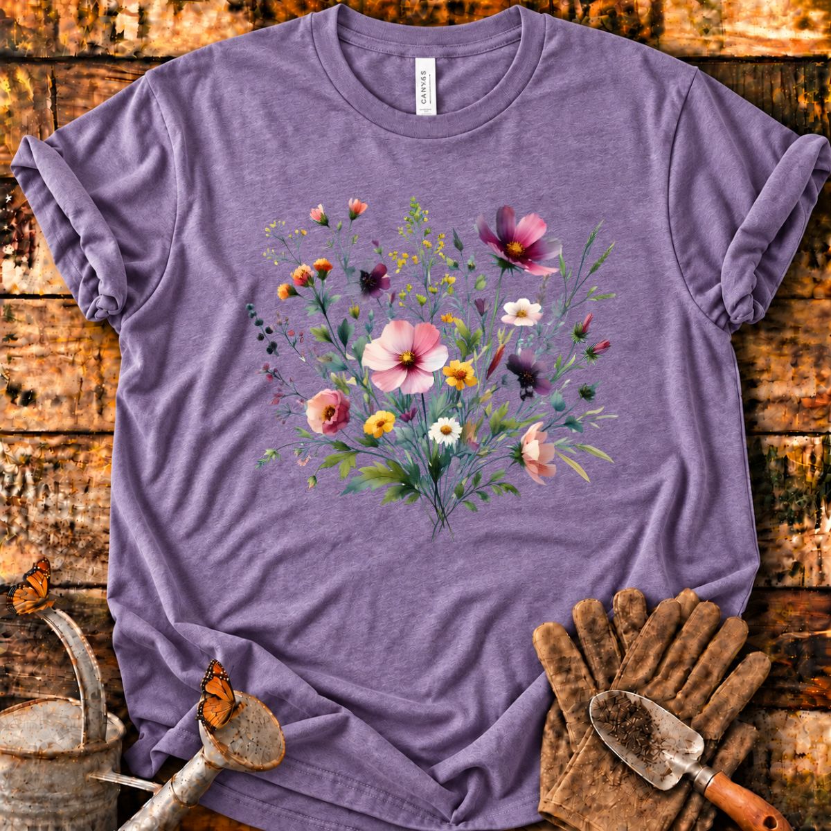 Wildflowers Art T-Shirt