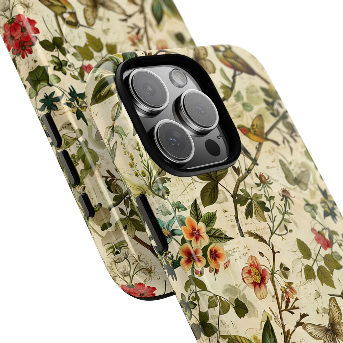 Vintage Birds Butterflies MagSafe Case