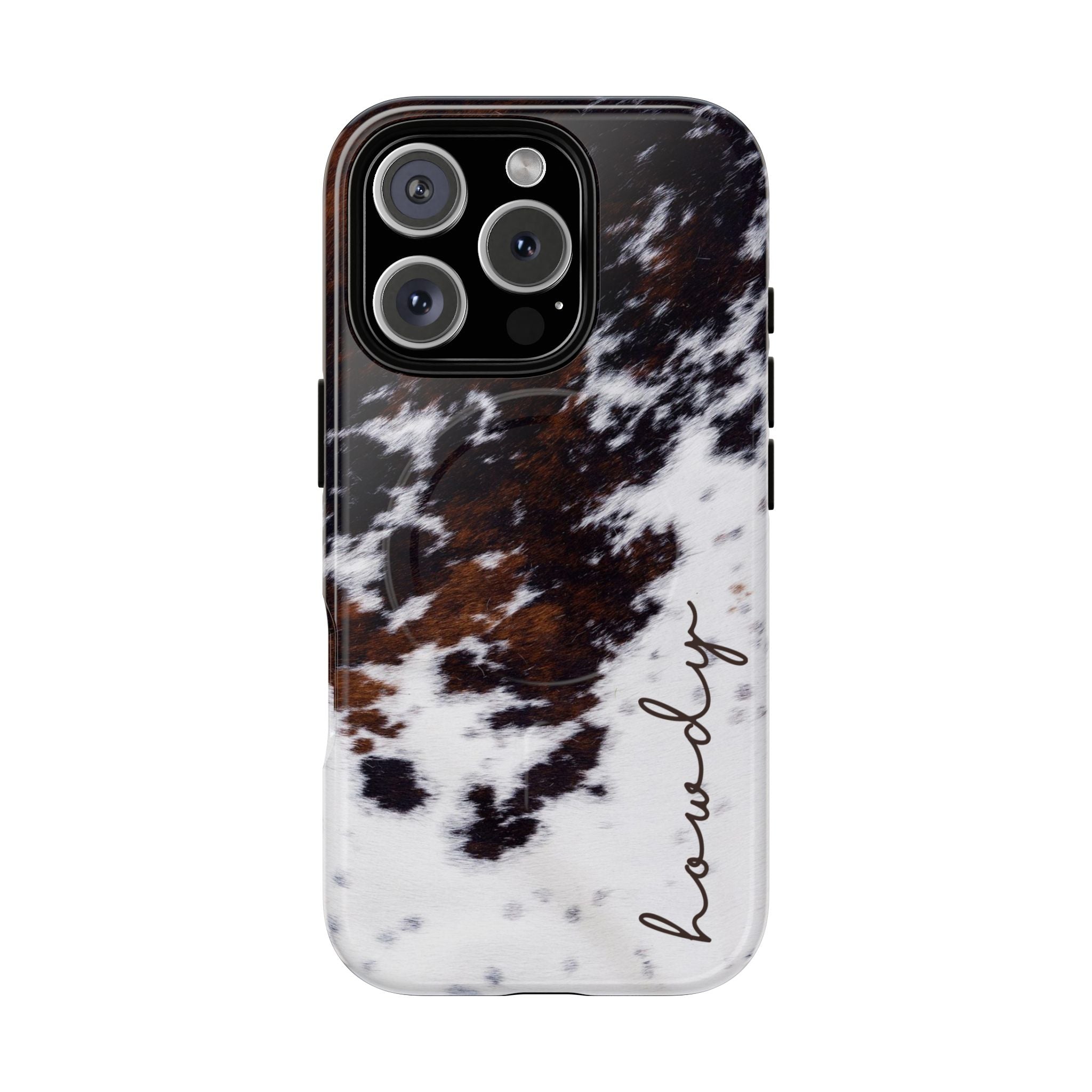 Howdy Cowhide MagSafe Case