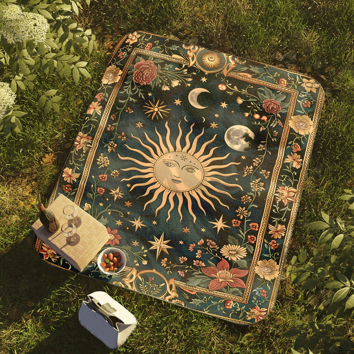 Tarot Sun Woven Blanket