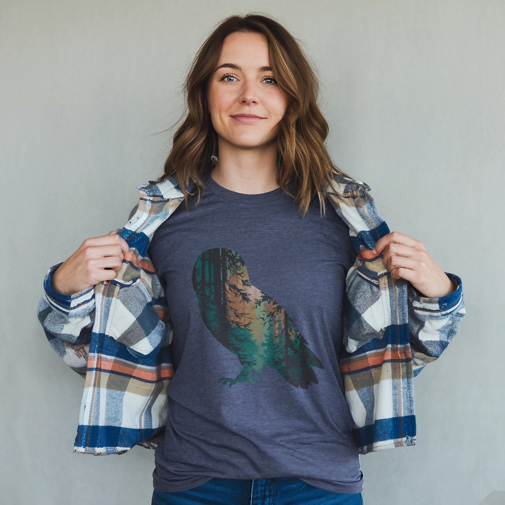 Barn Owl Silhouette T-Shirt 5hteam