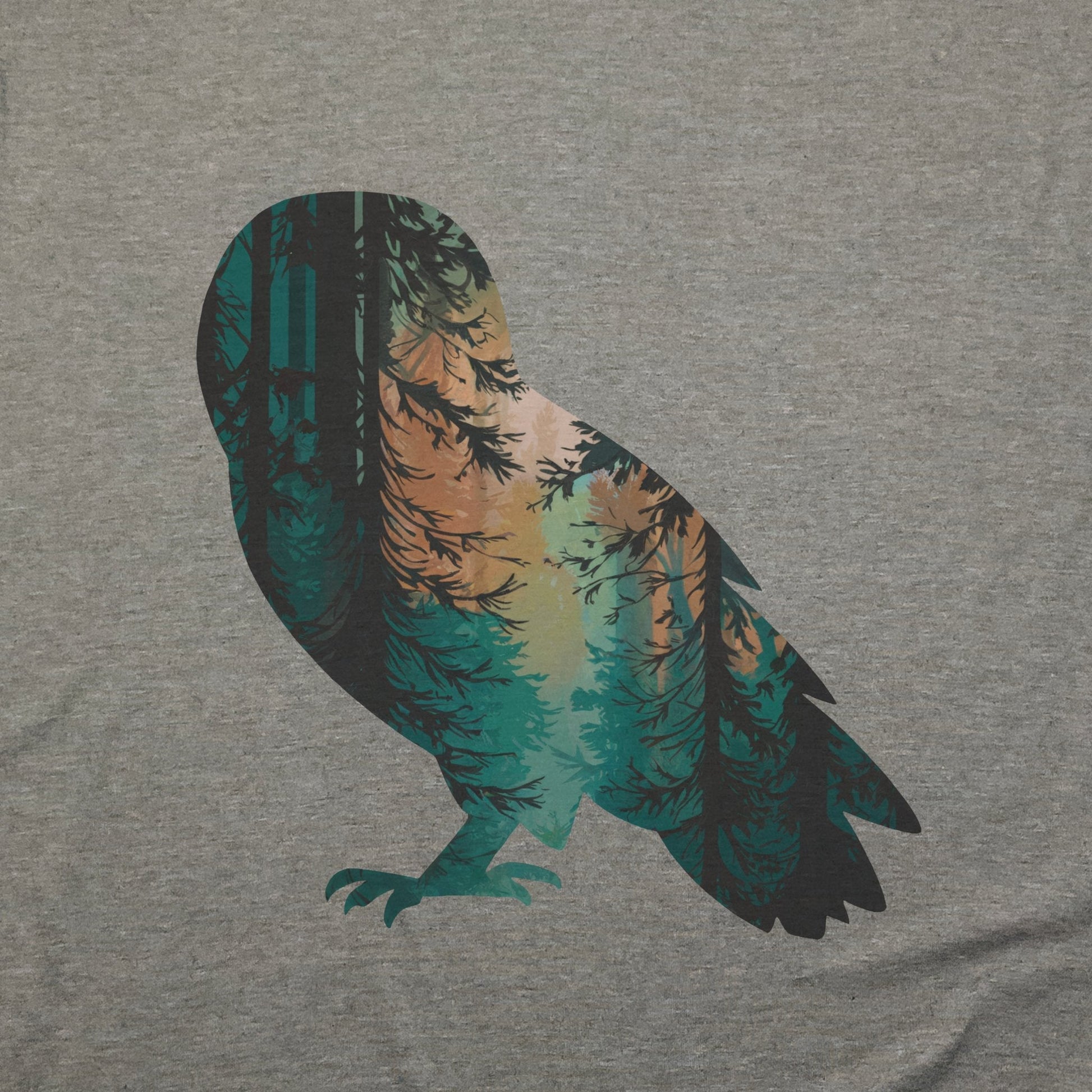 Barn Owl Silhouette T-Shirt 5hteam