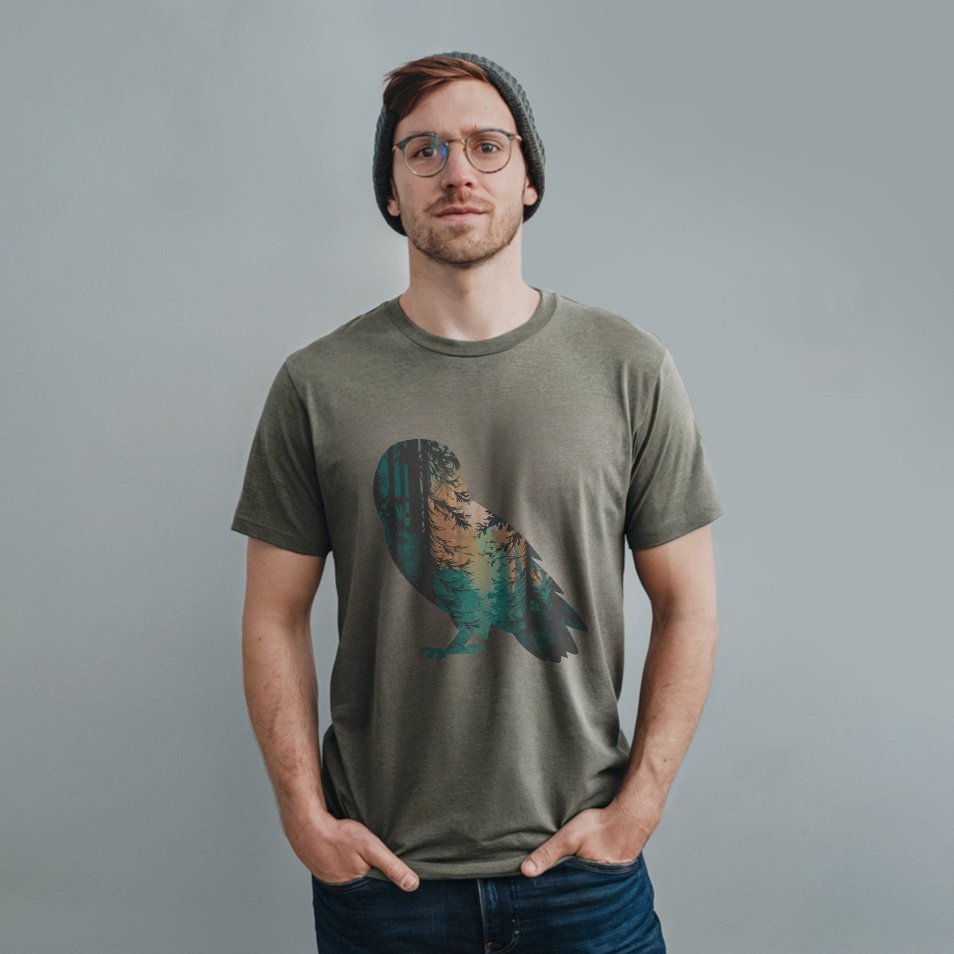 Barn Owl Silhouette T-Shirt 5hteam