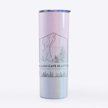 Alum Cave Bluffs - Great Smoky Mountains National Park - 20oz Skinny Tumbler