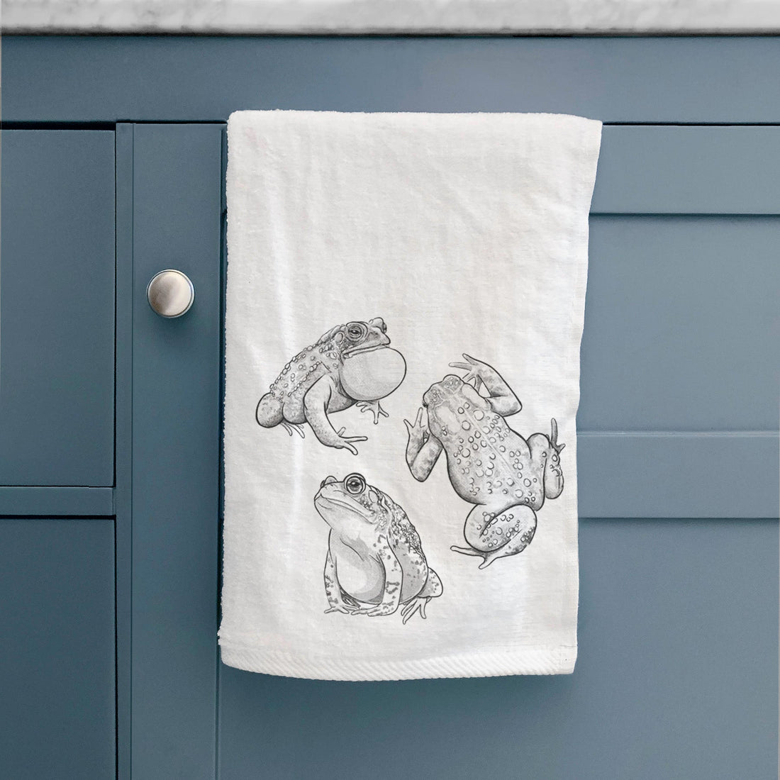 American Toads - Anaxyrus americanus Premium Decorative Hand Towel