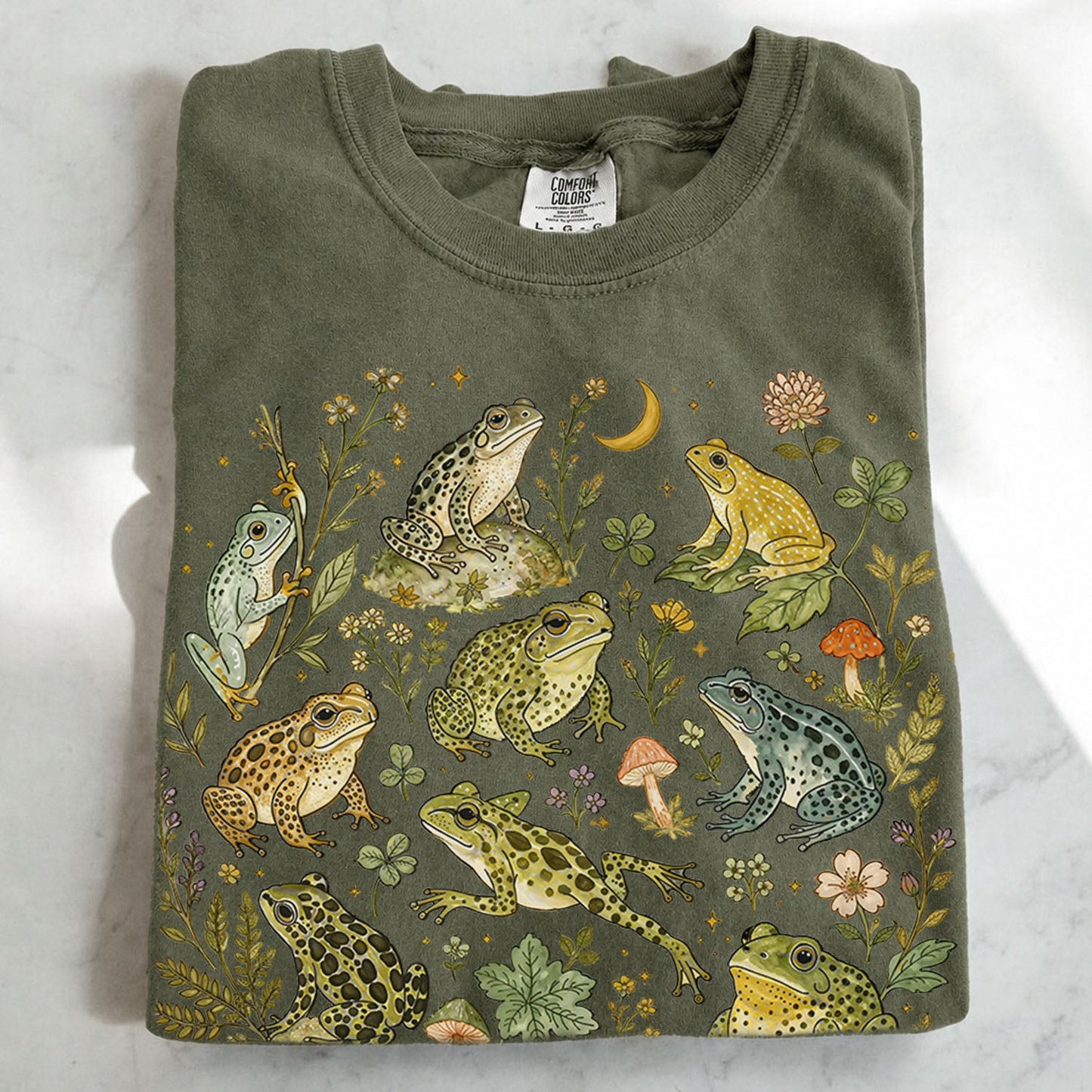 Botanical Frog T-Shirt